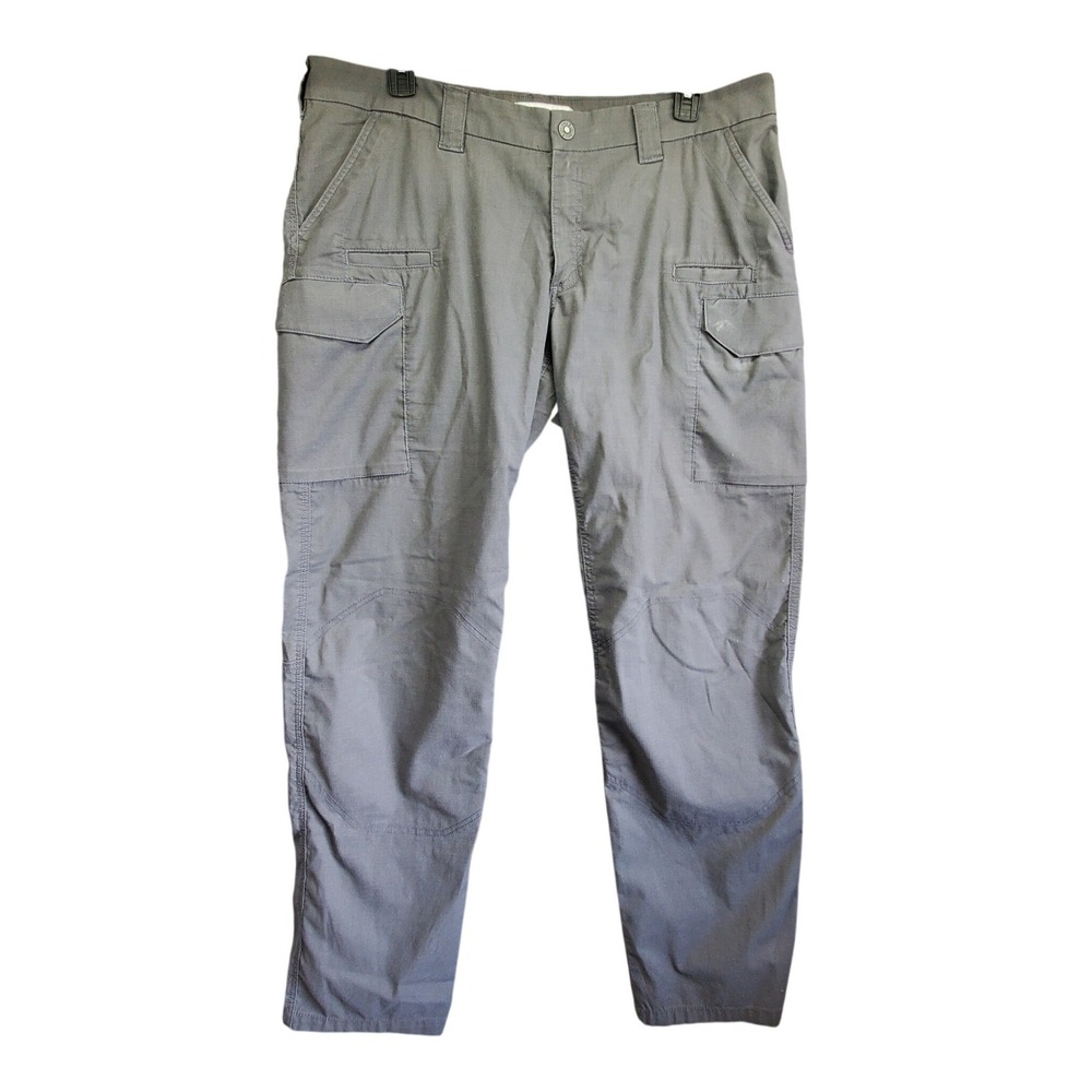First Tactical Mens Gray Ripstop Cargo Work Pants Size 20 Tall Multi-Pocket